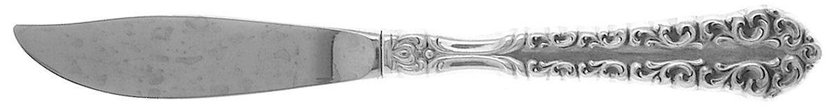 Venetian Scroll (Sterling, 1970) Hollow Handle Master Butter Knife by Oneida Silver-1