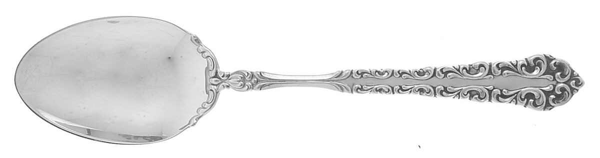 Venetian Scroll (Sterling, 1970) Tablespoon (Serving Spoon) by Oneida Silver-1