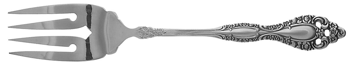 Victorian Classic (Silverplate, 1973) Individual Salad Fork by Oneida Silver-1