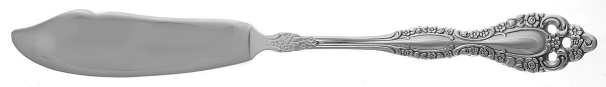 Victorian Classic (Silverplate, 1973) Flat Handle Master Butter Knife by Oneida Silver-1