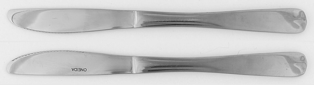 Village Common (Stainless) Modern Solid Knife by Oneida Silver-1