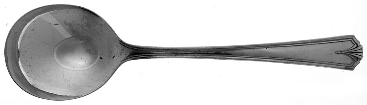 Viking (Silverplate, 1931) Round Bowl Soup Spoon (Gumbo) by Oneida Silver-1
