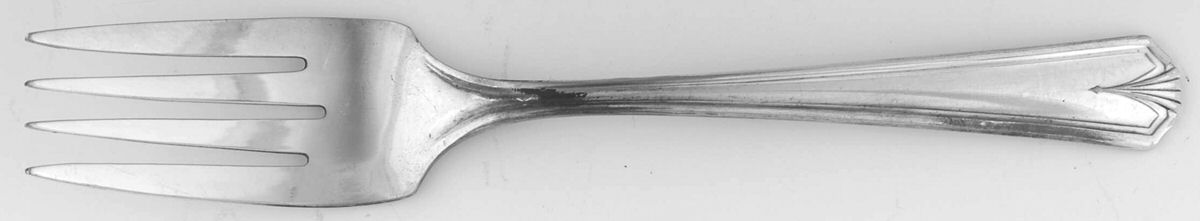 Viking (Silverplate, 1931) Individual Salad Fork by Oneida Silver-1