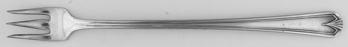 Viking (Silverplate, 1931) Cocktail/Seafood Fork by Oneida Silver-1