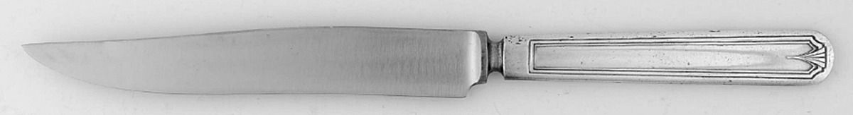 Viking (Silverplate, 1931) Small Steak Carving Knife with Stainless Blade by Oneida Silver-1