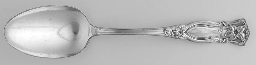 Violet (Silverplate, 1905-1912, 1881-Wm A Rogers) Tablespoon (Serving Spoon) by Oneida Silver-1