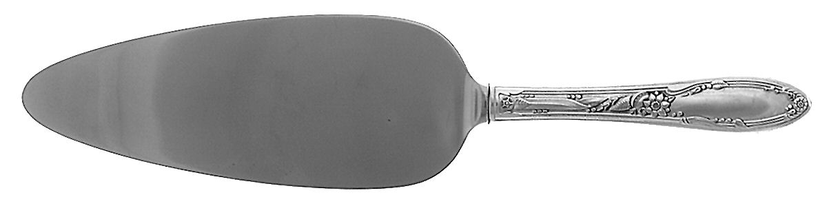Virginian (Sterling, 1942, No Monograms) Pie Server with Stainless Blade by Oneida Silver-1