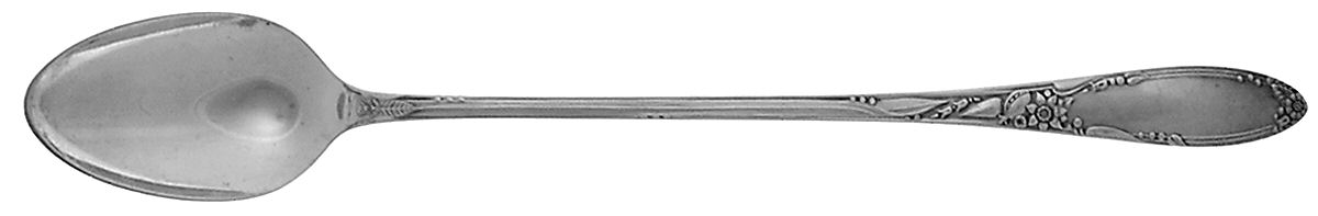 Virginian (Sterling, 1942, No Monograms) Iced Tea Spoon by Oneida Silver-1