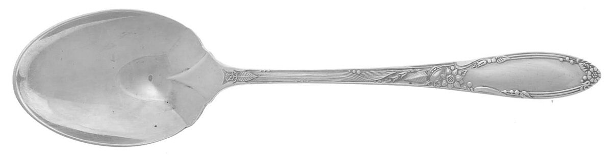 Virginian (Sterling, 1942, No Monograms) Sugar Spoon by Oneida Silver-1