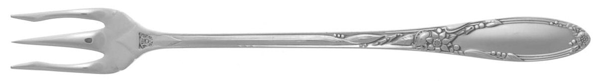Virginian (Sterling, 1942, No Monograms) Cocktail/Seafood Fork by Oneida Silver-1