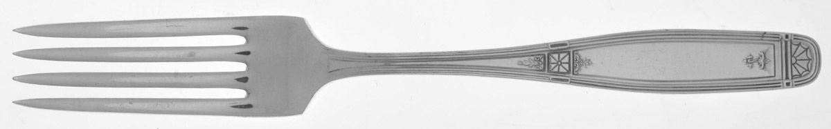 Virginian (Silverplate, 1929) Fork by Oneida Silver-1
