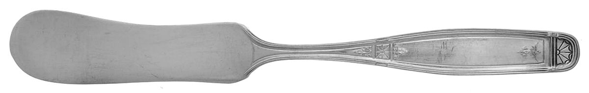 Virginian (Silverplate, 1929) Flat Handle Butter Spreader by Oneida Silver-1