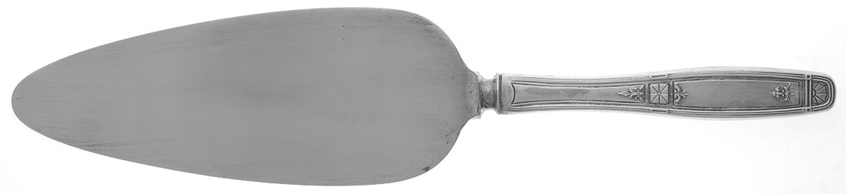Virginian (Silverplate, 1929) Pie Server with Silverplate Blade by Oneida Silver-1