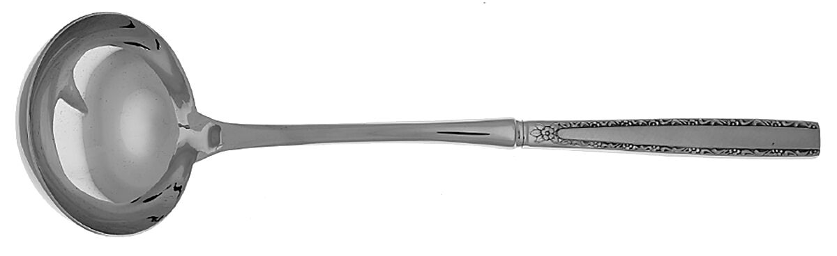 Via Roma (Stainless) Soup Ladle with Stainless Bowl HC by Oneida Silver-1