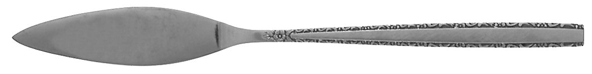 Via Roma (Stainless) Flat Handle Master Butter Knife by Oneida Silver-1