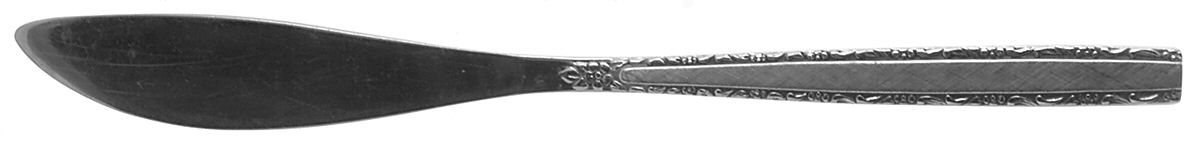 Via Roma (Stainless) Flat Handle Butter Spreader by Oneida Silver-1