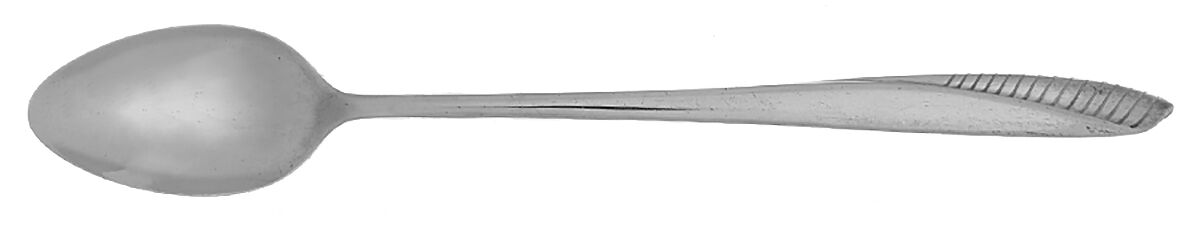 Vista (Stainless) Iced Tea Spoon by Oneida Silver-1