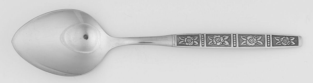 Vista (Stainless) Place/Oval Soup Spoon by Oneida Silver-1