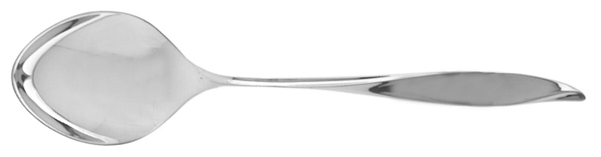 Vivant (Sterling, 1961) Dessert/Oval Soup Spoon by Oneida Silver-1