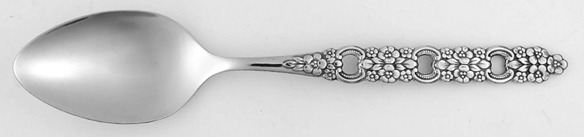 Viola-Voila (Stainless) Tablespoon (Serving Spoon) by Oneida Silver-1