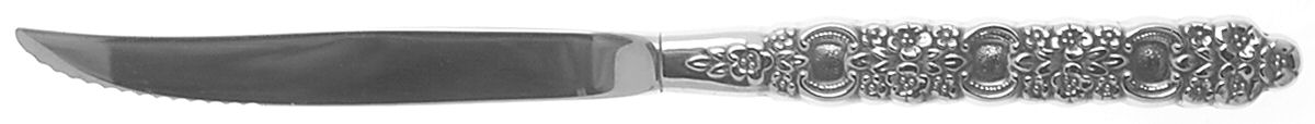 Viola-Voila (Stainless) Individual Steak Knife Hollow Handle by Oneida Silver-1