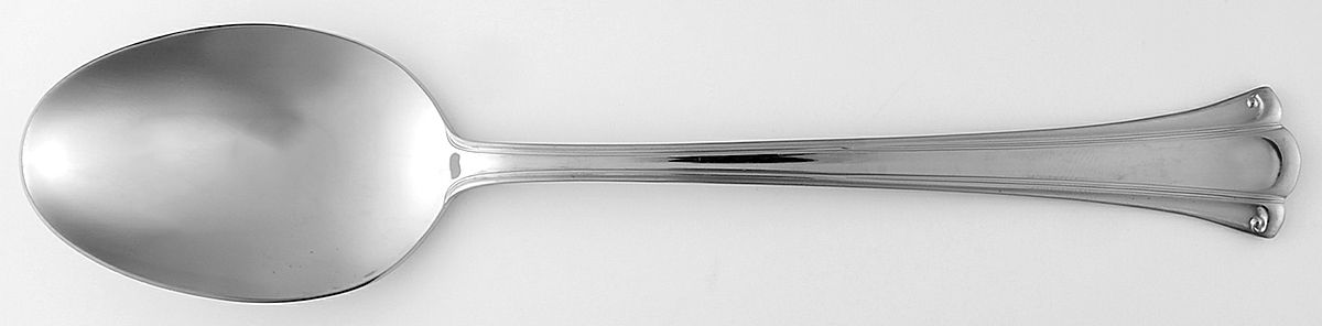 Voltaire (Stainless) Tablespoon (Serving Spoon) by Oneida Silver-1