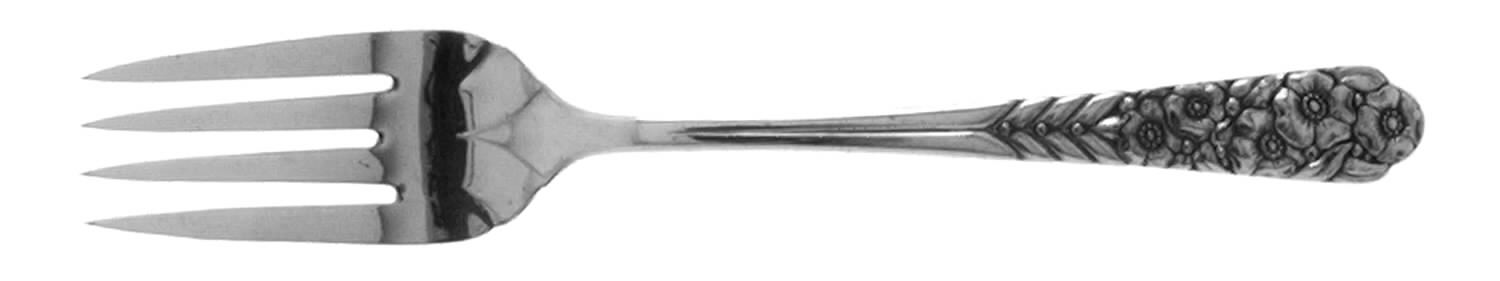 Ward Bouquet (Silverplate, 1936) Individual Salad Fork by Oneida Silver-1