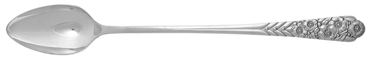 Ward Bouquet (Silverplate, 1936) Iced Tea Spoon by Oneida Silver-1