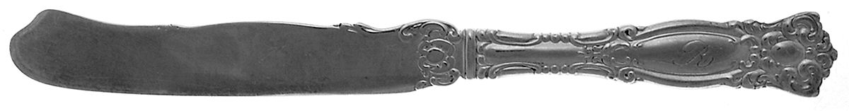 Warwick (Silverplate, 1901) Hollow Handle Youth Knife by Oneida Silver-1