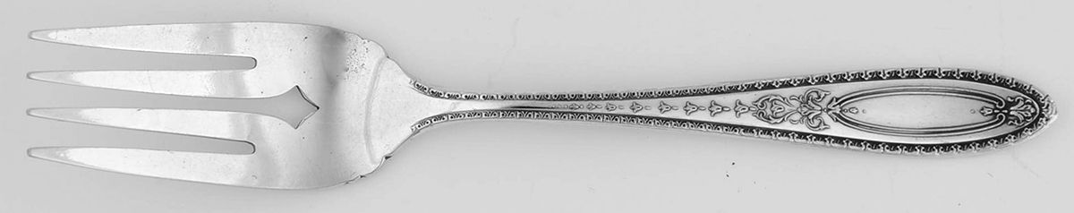 Wanda-Viennese (Silverplate, 1927) Individual Salad Fork by Oneida Silver-1