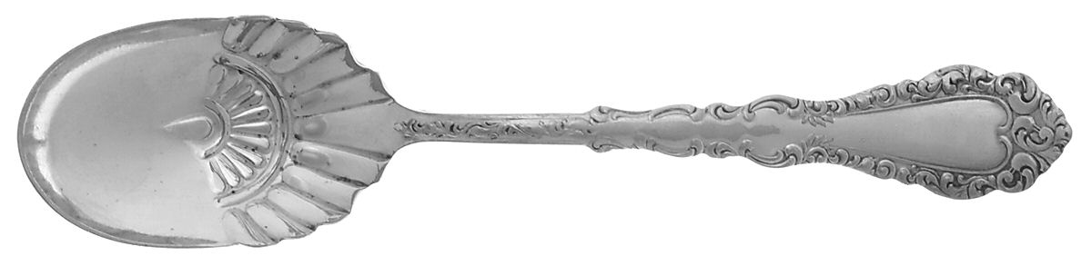 Webster I (Silverplate, 1900) Sugar Shell Spoon by Oneida Silver-1