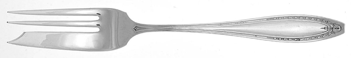 Webster II (Silverplate, 1915) Individual Pie Fork by Oneida Silver-1