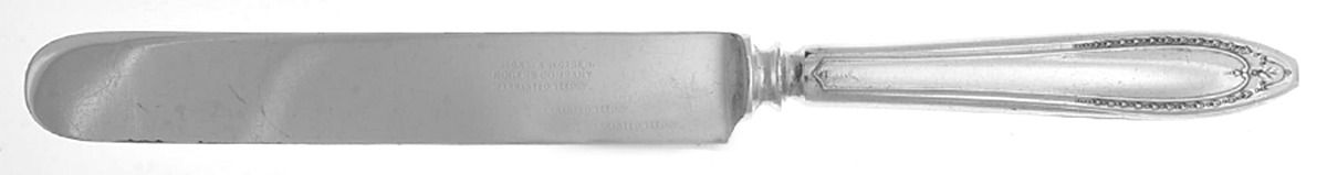 Webster II (Silverplate, 1915) Blunt Solid Knife by Oneida Silver-1