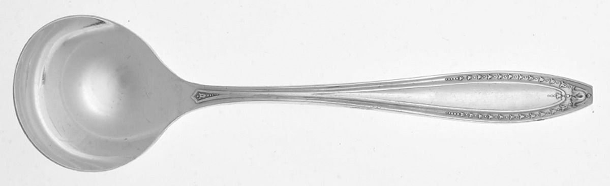Webster II (Silverplate, 1915) Round Bowl Soup Spoon (Bouillon) by Oneida Silver-1