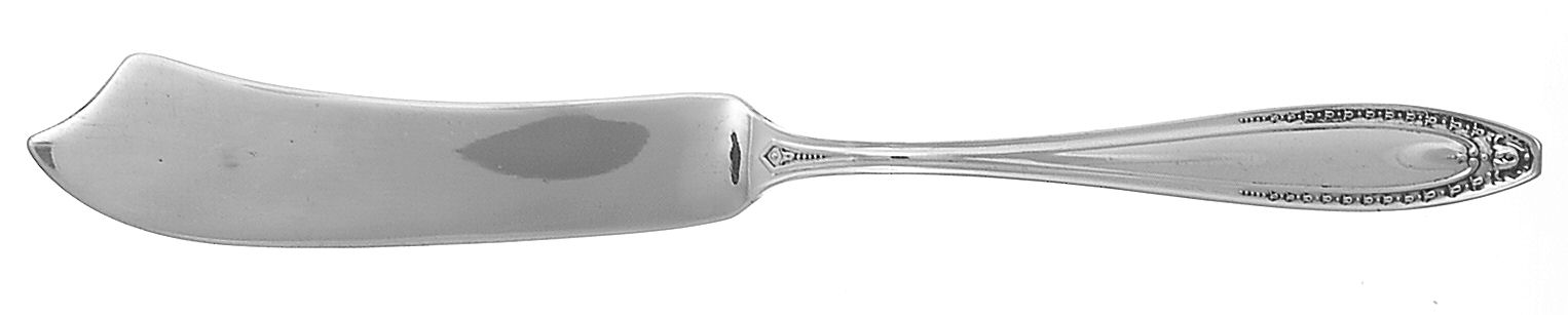 Webster II (Silverplate, 1915) Flat Handle Master Butter Knife by Oneida Silver-1
