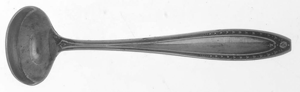 Webster II (Silverplate, 1915) Master Salt Spoon by Oneida Silver-1