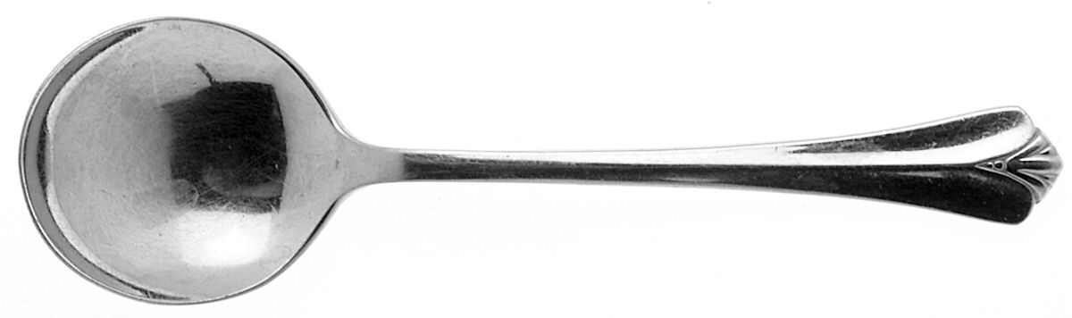 Westgate-Royal Crest (Stainless) Round Bowl Soup Spoon (Cream Soup) by Oneida Silver-1