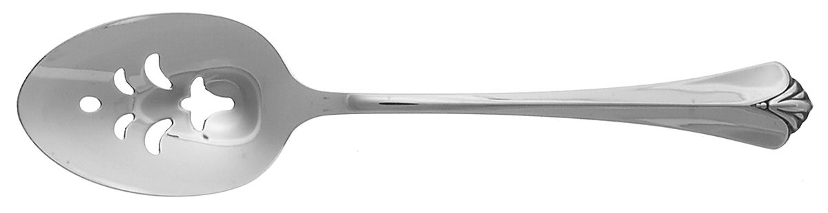 Westgate-Royal Crest (Stainless) Pierced Tablespoon (Serving Spoon) by Oneida Silver-1