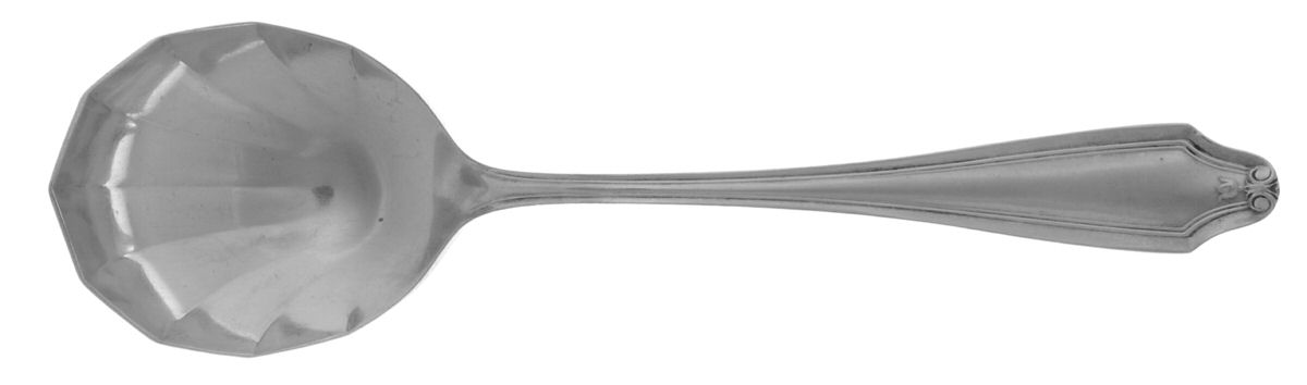 Whittier-Waldorf-Emerson-Claridge  Preserve Spoon by Oneida Silver-1