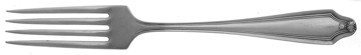 Whittier-Waldorf-Emerson-Claridge  Fork by Oneida Silver-1