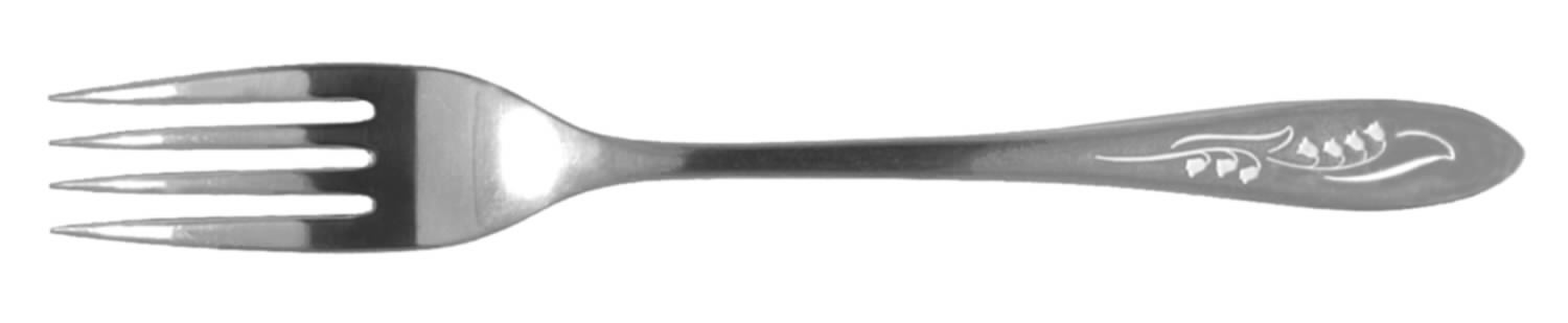 White Lily (Stainless) Fork by Oneida Silver-1