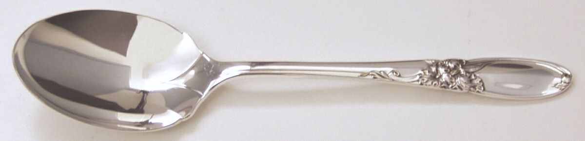 White Orchid (Silverplate, 1953) Sugar Spoon by Oneida Silver-1