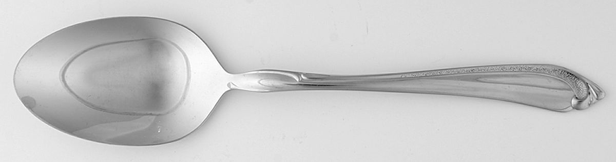 Whispering Sand (Stainless) Tablespoon (Serving Spoon) by Oneida Silver-1