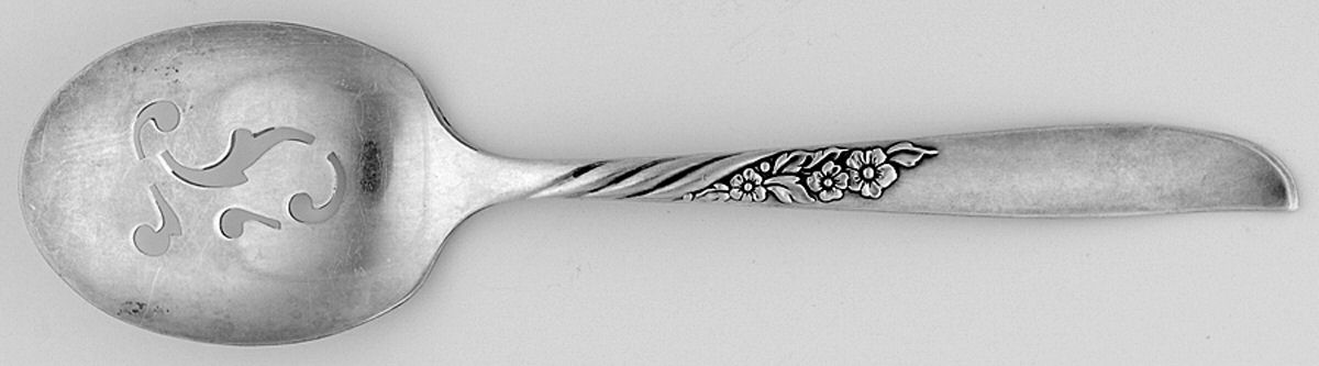 Wildwood I-Always (Silverplate, 1958) Solid Bon Bon Spoon by Oneida Silver-1