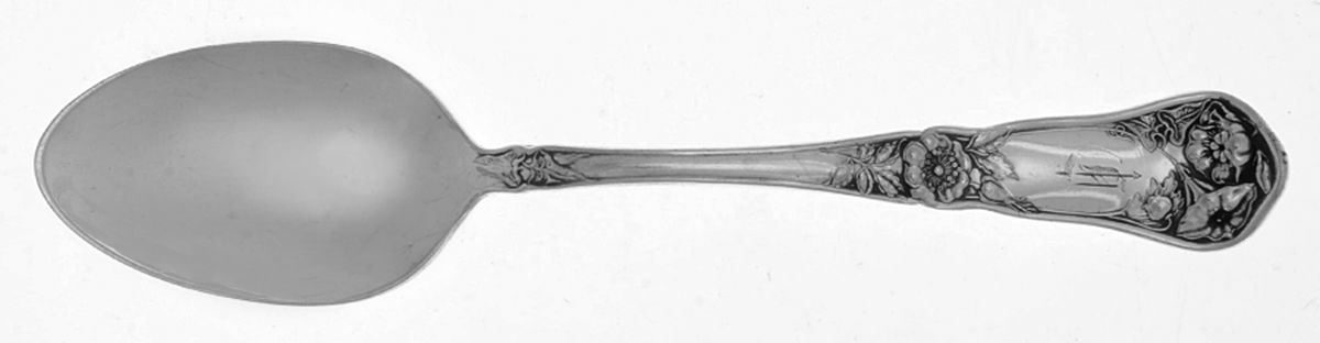 Wildwood II (Silverplate, 1908) Monogram Teaspoon by Oneida Silver-1