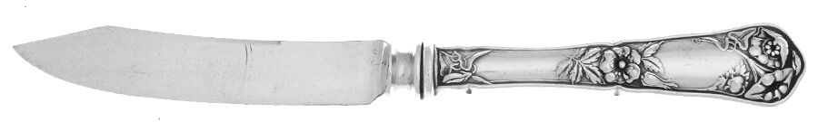 Wildwood II (Silverplate, 1908) Individual Fruit Knife with Silverplate Blade by Oneida Silver-1