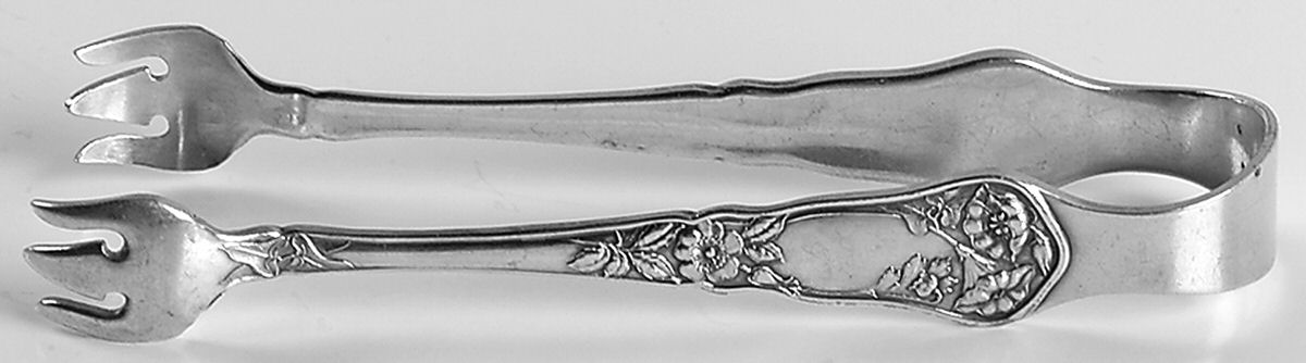 Wildwood II (Silverplate, 1908) Sugar Tongs by Oneida Silver-1