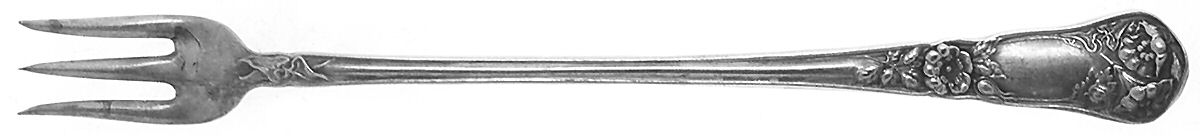 Wildwood II (Silverplate, 1908) Cocktail/Seafood Fork by Oneida Silver-1