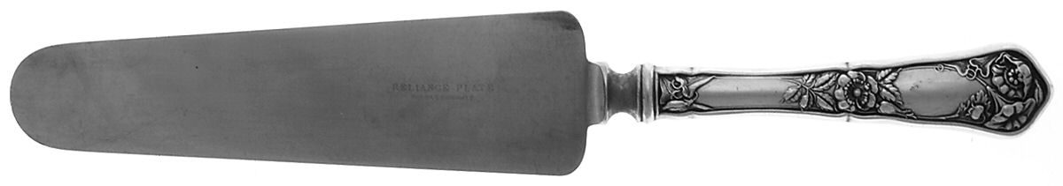 Wildwood II (Silverplate, 1908) Pie Server with Silverplate Blade by Oneida Silver-1