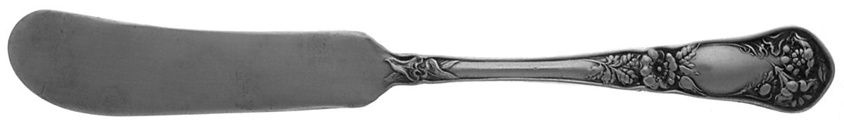 Wildwood II (Silverplate, 1908) Flat Handle Butter Spreader by Oneida Silver-1